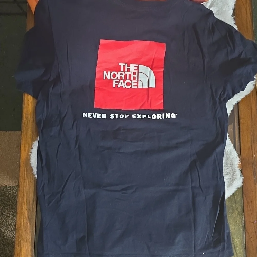 The North Face Men's Dark Blue Tee - Picture 2 of 3